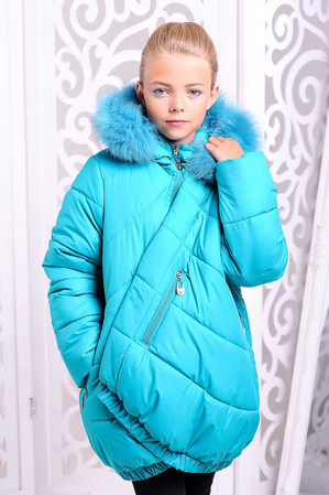 Куртка «Элис», бирюза Куртка «Элис», бирюза