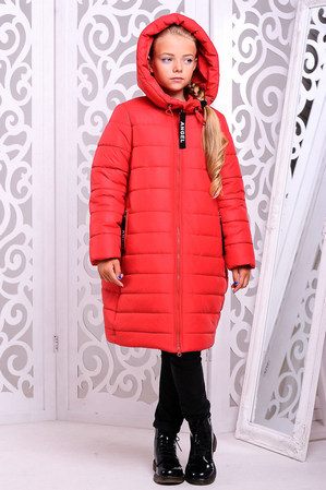 Пальто «Ангел», красное