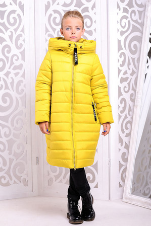 Пальто «Ангел», желтое