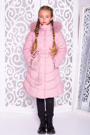 Пальто «Шейла», пудра