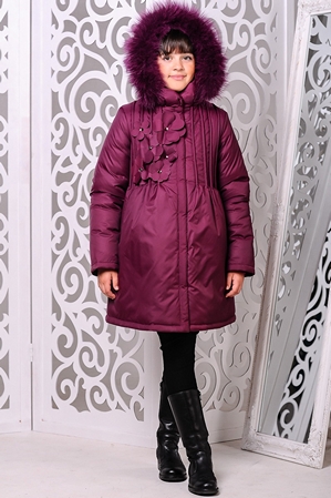 Куртка «Герда», марсала