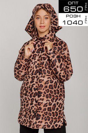 Куртка «Ульяна», леопард