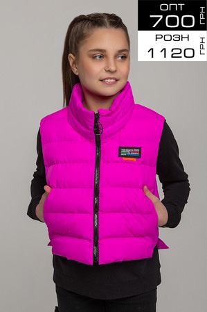 Жилетка «Кьяра», фуксия